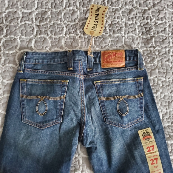 Lucky Brand Lola Straight Denim Jean's Size 27 NEW - Picture 10 of 11